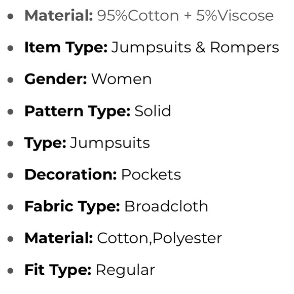 NWT Navy Zen Romper Overalls - Picture 7 of 7